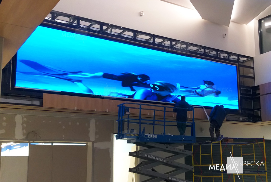 Интерьерные LED экраны MEVY: преображение внутреннего пространства